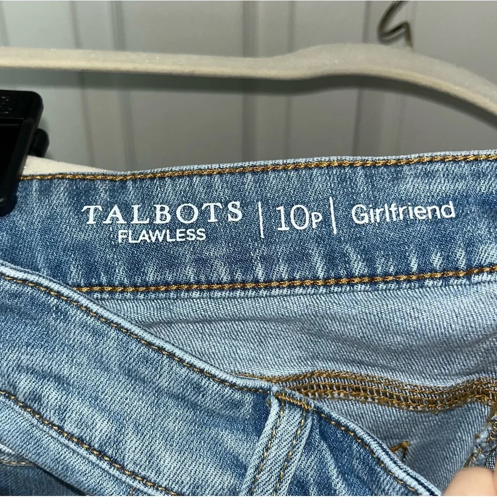 Talbots Petite Flawless Girlfriend Ankle Jeans